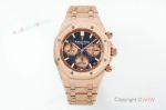 APS Factory Audemars Piguet Royal Oak 41mm Calibre 4401 Movement Dark Blue Face Frosted Finish Watch